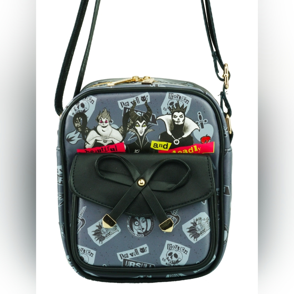 Disney Villains Vegan Leather Crossbody Shoulder BAG-BRAND NEW W/ TAGS